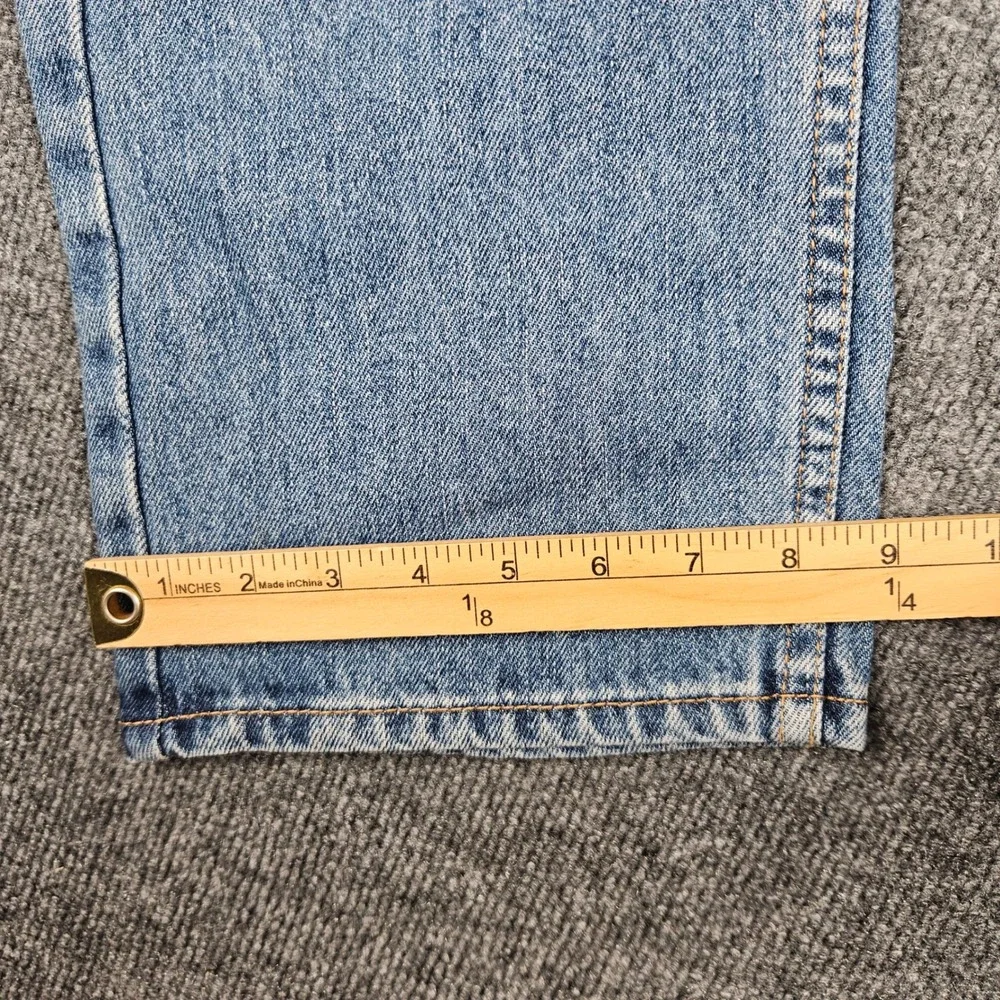 Levis 505 Straight Fit Jeans Men's 34x30 Denim Cotton Dark Wash Blue NEW Vintage